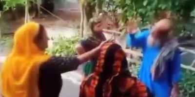 বাকেরগঞ্জে বৃদ্ধের মাথায় মল ঢেলে হেনস্তা
