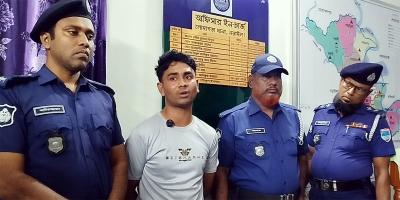 নড়াইলে স্ত্রীসহ ডাকাতদলের সর্দার গ্রেপ্তার