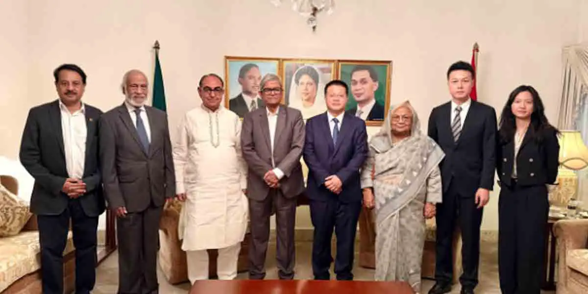 বিএনপির সিনিয়র নেতাদের সঙ্গে চীনা রাষ্ট্রদূতের সাক্ষাৎ