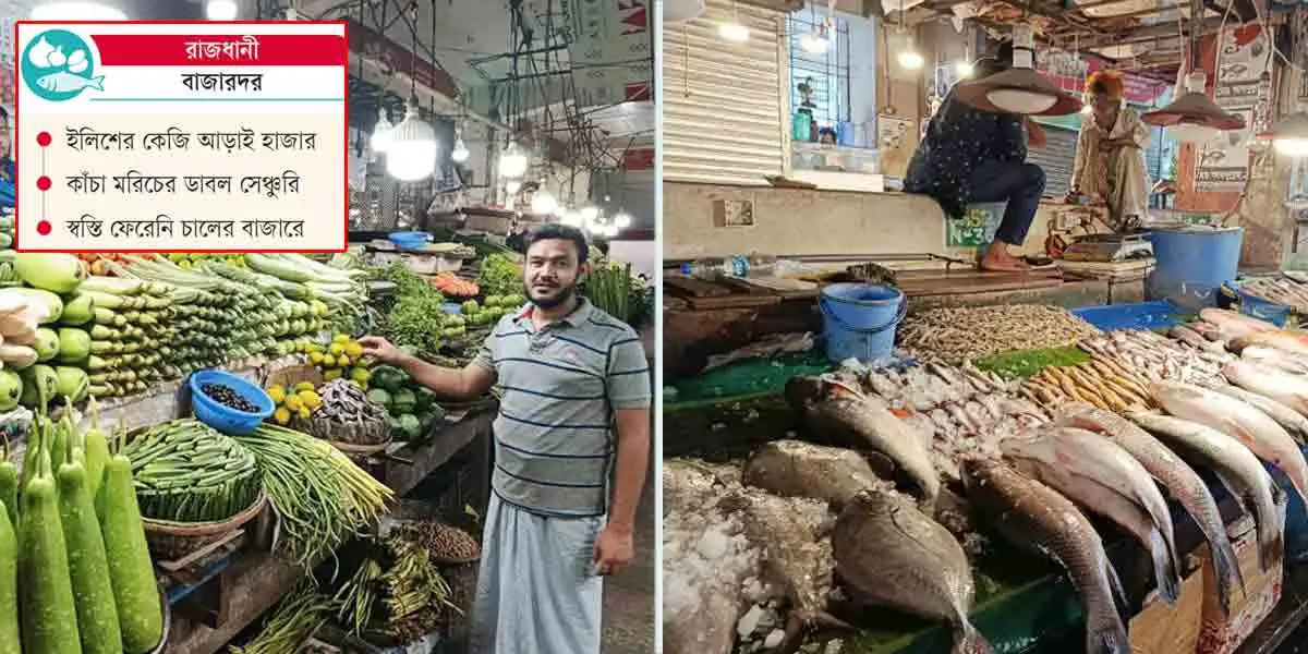 লাফিয়ে বাড়ছে মাছ-সবজির দাম