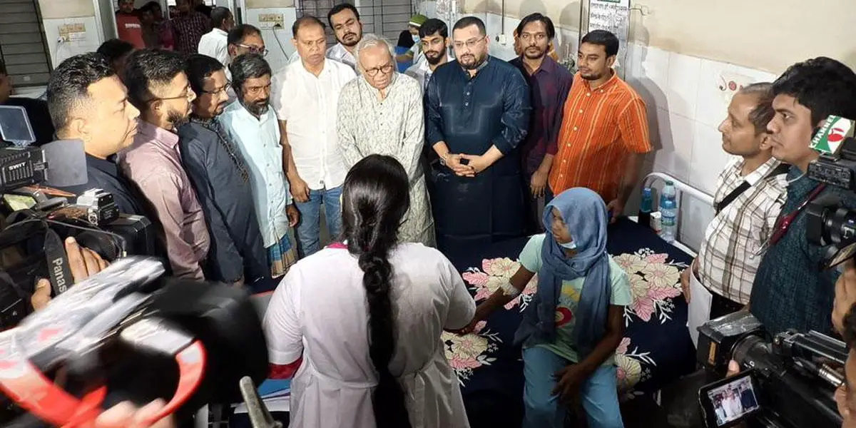 ক্যান্সার আক্রান্ত শিশু ফাহিমার খোঁজ নিলেন তারেক রহমান