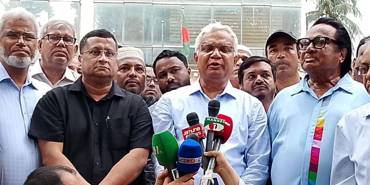 লাল কার্ড কাকে দেখাবে জনগণই ঠিক করবে: ডা. জাহিদ