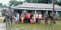সিলেট ও সুনামগঞ্জ সীমান্তে ৫৫ জনকে পুশইন