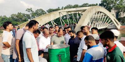 শহিদ জিয়ার মাজার এলাকায় পরিচ্ছন্নতা অভিযান