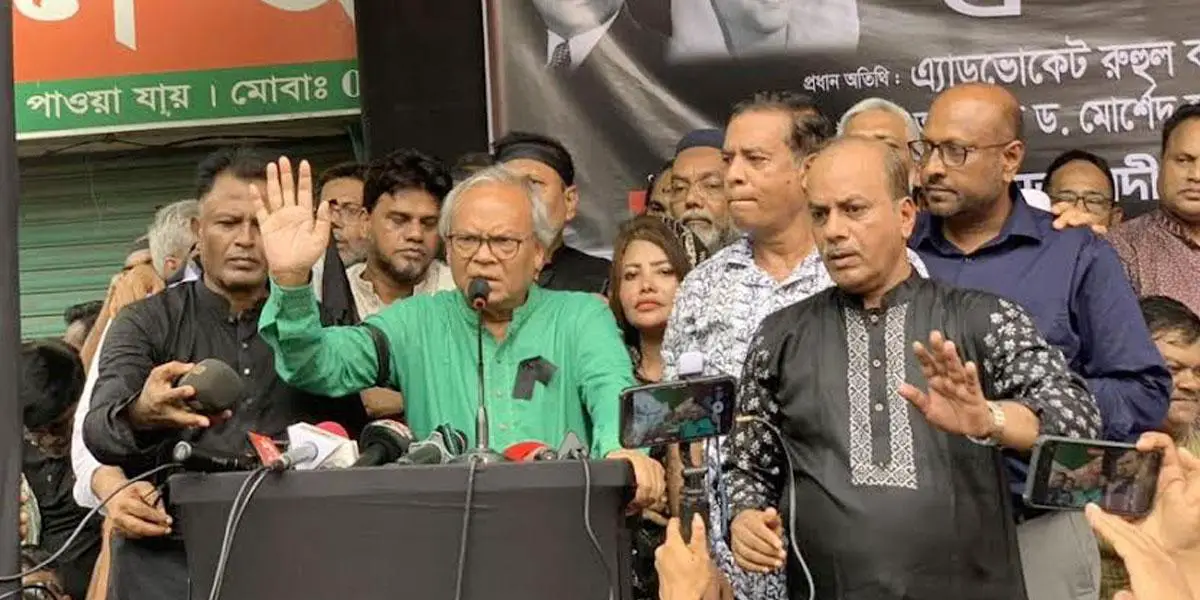 এনসিপির নেতারা পায়ে পাড়া দিয়ে কথা বলতে চান: রিজভী