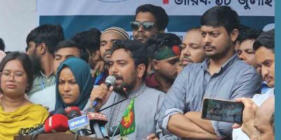 সামনের লড়াইয়ের প্রস্তুতি নিচ্ছি: নাহিদ ইসলাম
