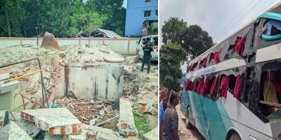 রংপুরে গ্যাস ফিলিং স্টেশনে বিস্ফোরণে ১ জনের মৃত্যু