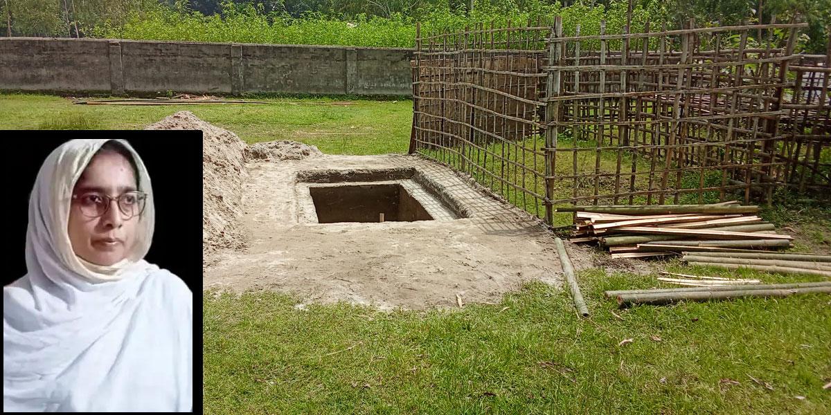 বাবা-মায়ের কবরের পাশে শায়িত হলেন মাইলস্টোনের শিক্ষিকা মেহরিন