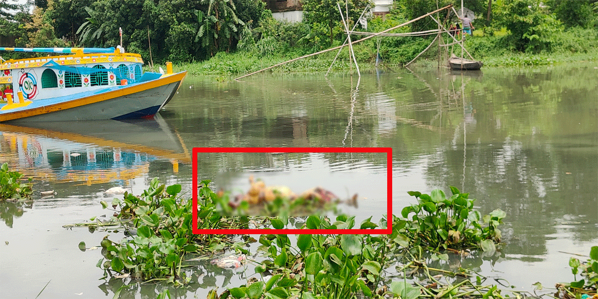 নদীতে ভাসছিল নারীর হাত-পা বাঁধা মরদেহ