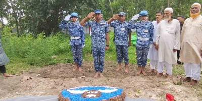 মাইলস্টোনের নিহত শিক্ষিকা মাসুকাকে বিমান বাহিনীর গার্ড অব অনার প্রদান