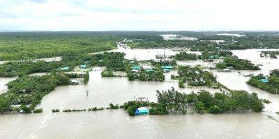 হাতিয়ায় নিঝুম দ্বীপসহ নিম্নাঞ্চল প্লাবিত