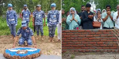 মাইলস্টোন ট্র্যাজেডি: শিক্ষিকা মাহেরীন চৌধুরী ও মাসুকা বেগমের কবর জিয়ারত, রাষ্ট্রীয় সম্মান
