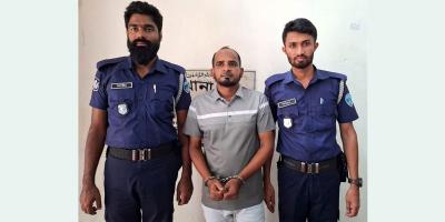 গৃহবধূকে ধর্ষণ ও ভিডিও ছড়ানোর দায়ে যুবক গ্রেপ্তার
