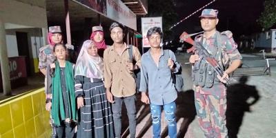 পঞ্চগড়ে নারী-শিশুসহ আরও ৯ জনকে পুশইন