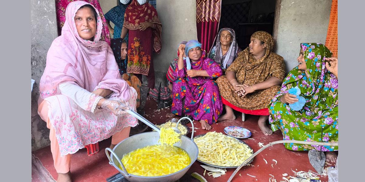 ‘কাঁঠাল চিপসে’ রুপার মাসে আয় ২০ হাজার
