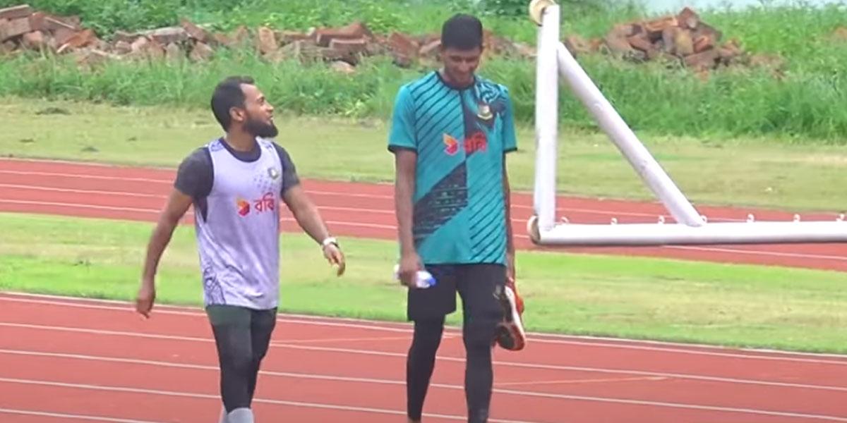 ফিটনেস পরীক্ষায় দৌড়ে প্রথম নাহিদ রানা