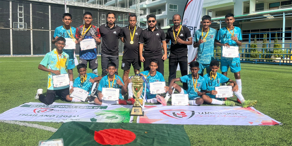 প্রথম অংশগ্রহণেই আন্তর্জাতিক মঞ্চে চ্যাম্পিয়ন সাবিনার ওয়ারিয়ররা
