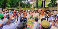 কুমিল্লার দুটি আসনের সীমানা বহাল রাখার দাবিতে মানববন্ধন
