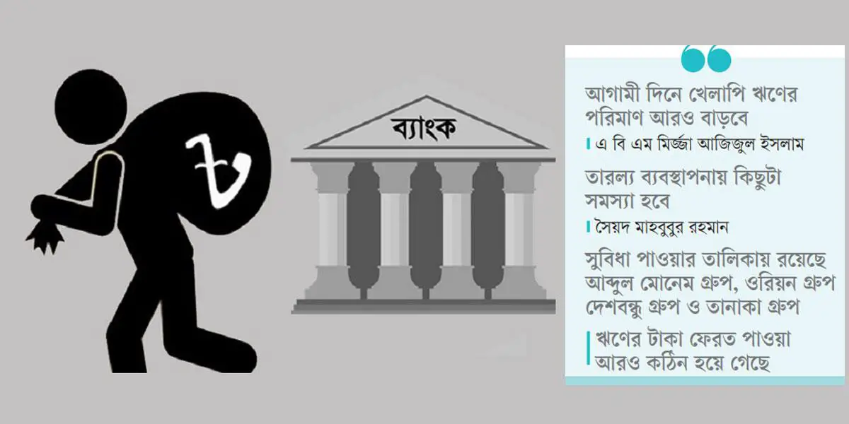 পুরস্কৃত হচ্ছেন ঋণ খেলাপিরা