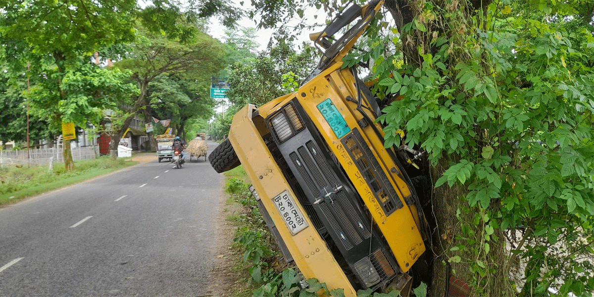 আলমডাঙ্গায় ট্রাক নিয়ন্ত্রণ হারিয়ে চালক নিহত