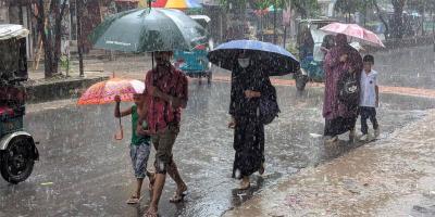 ভারী বৃষ্টির পূর্বাভাস ৪ বিভাগে