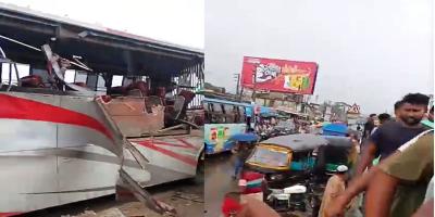 ফরিদপুরে ২ বাসের মুখোমুখি সংঘর্ষে নারীসহ নিহত ৩