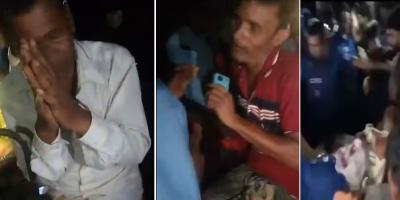 উল্লাস করে রূপলাল ও প্রদীপকে হত্যা করা হয়