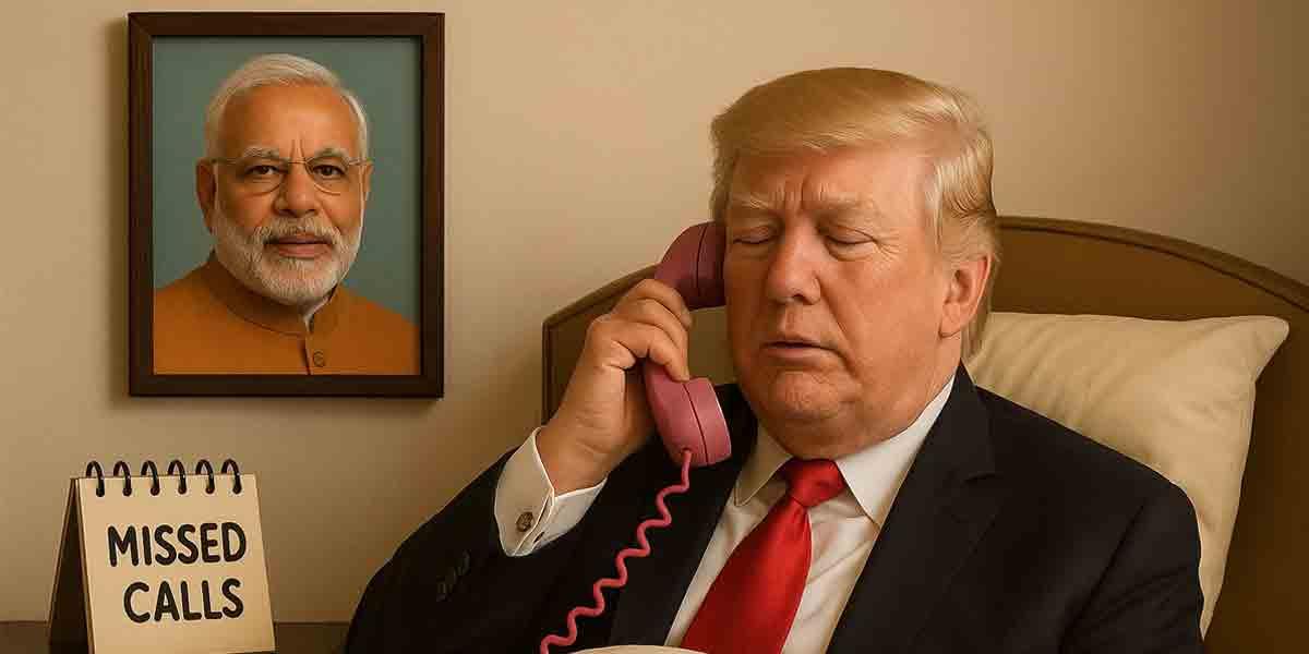 মোদিকে ৪ বার ফোন ট্রাম্পের, রিসিভ করেননি একবারও