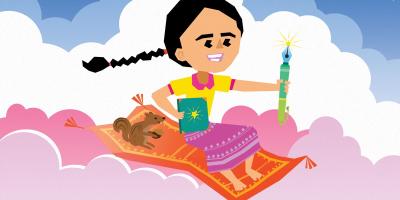 তিশা ও জাদুর কলম