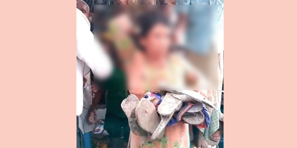 ভোলায় নারীকে জুতার মালা পরিয়ে নির্যাতন, বিএনপি নেতাসহ গ্রেপ্তার ৫