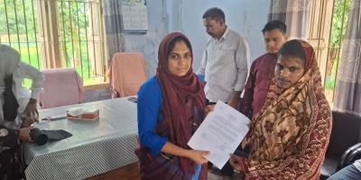 কানাইঘাটে ইউএনওর প্রান্তজন উদ্যোগ