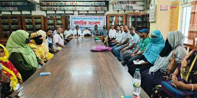 সাতক্ষীরায় নাগরিক সংলাপ: পরিচ্ছন্নতার সংকটে পৌরসভার দায়িত্বহীনতা