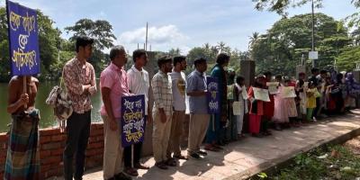 বরিশালের ডিসি লেকের সীমানা প্রাচীর নির্মাণ নিয়ে শিবির-সুশীল সমাজ মুখোমুখি অবস্থানে