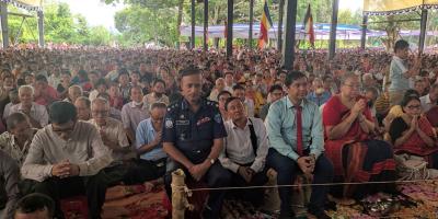 শেষ হলো প্রবারণার আনুষ্ঠানিকতা