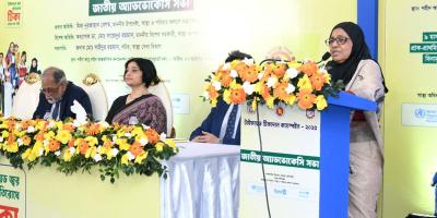 টাইফয়েডের টিকা শতভাগ নিশ্চিতের নির্দেশনা স্বাস্থ্য উপদেষ্টার