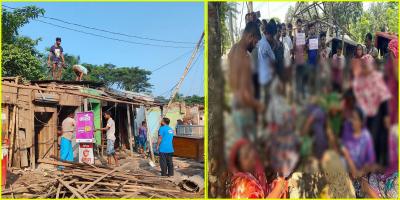 একদিকে উচ্ছেদ, অন্যদিকে আর্তনাদ