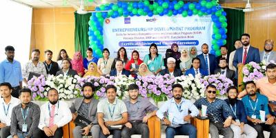 মার্কেন্টাইল ব্যাংকের অংশীদারত্বে মাসব্যাপী উদ্যোক্তা উন্নয়ন প্রশিক্ষণ শেষ