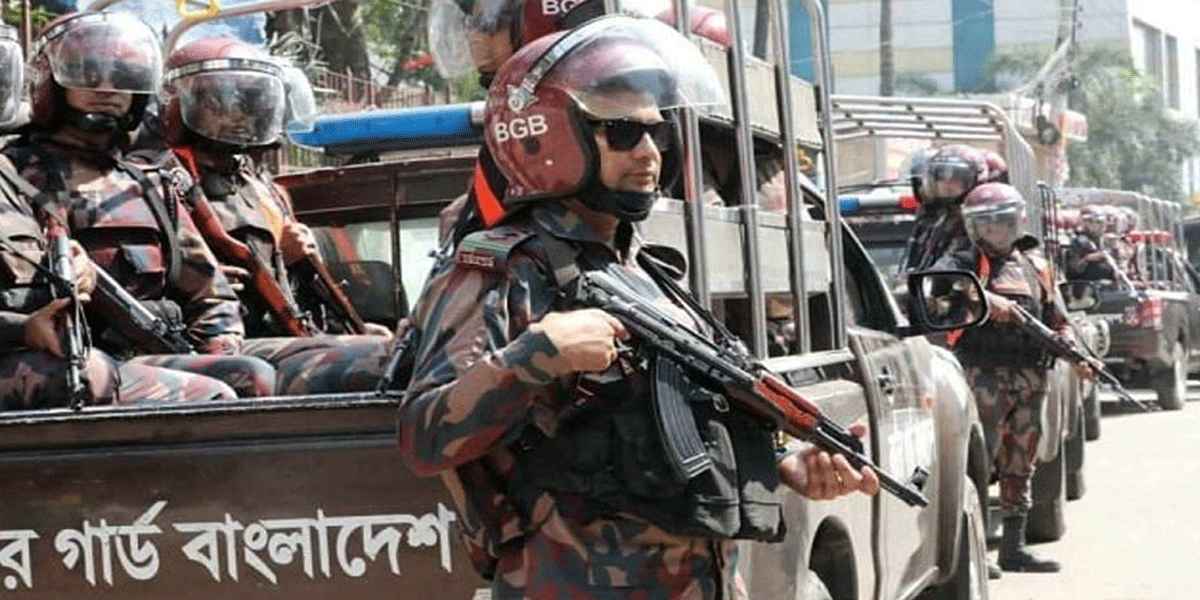 ফরিদপুরে ৪ প্লাটুন বিজিবি মোতায়েন