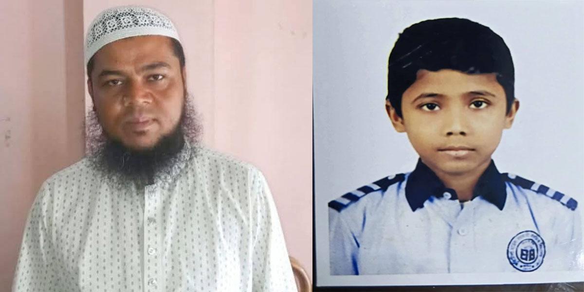 পুরান ঢাকায় ভূমিকম্পে নিহত বাবা-ছেলেকে পাশাপাশি দাফন