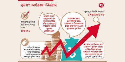 ক্ষুদ্রঋণে কমেছে বিদেশি সহায়তা, বাড়ছে দেশীয় অর্থায়ন