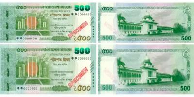 নতুন ৫০০ টাকার নোট আসছে কবে, জানাল বাংলাদেশ ব্যাংক