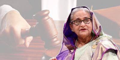 শেখ হাসিনাসহ ১৭ জনের দেশত্যাগে নিষেধাজ্ঞা