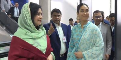 গুলশানের বাসায় পৌঁছেছেন জুবাইদা ও জাইমা রহমান
