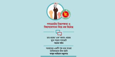 ‘হ্যাঁ’ প্রচারে নানামুখী চাপে কর্মকর্তারা