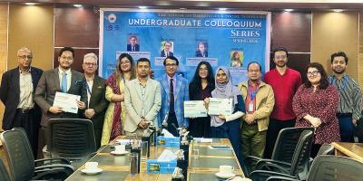 এনএসইউ স্কুল অব হিউম‍্যানিটিজ অ‍্যান্ড সোশ্যাল সাইন্স আন্ডারগ্র্যাজুয়েট কলোকিয়াম সিরিজ অনুষ্ঠিত