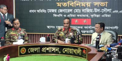 আসন্ন নির্বাচন হবে অবাধ-সুষ্ঠু, এতে কোনো ছাড়া নাই: কুমিল্লার জিওসি