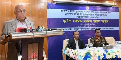 দুর্যোগ মোকাবিলায় চাই সমন্বিত সক্ষমতা: ত্রাণ উপদেষ্টা