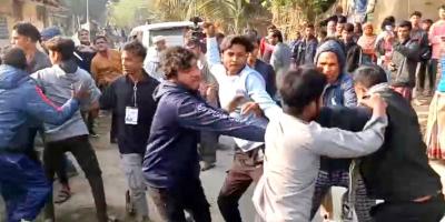 রাজশাহী-৫: ধানের শীষ ও স্বতন্ত্র প্রার্থীর সমর্থকদের মধ্যে সংঘর্ষ
