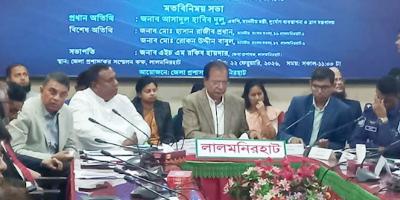 তিস্তা-ধরলা থেকে অবৈধ বালু-পাথর উত্তোলন বন্ধের নির্দেশ ত্রাণমন্ত্রীর