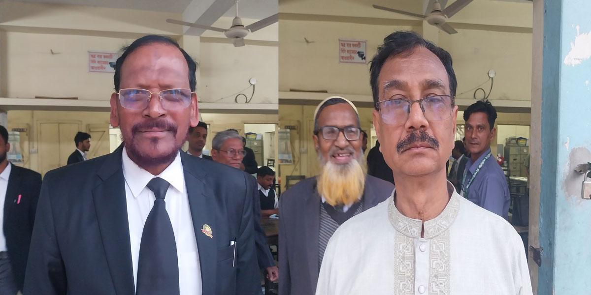 চাঁপাইনবাবগঞ্জ জেলা আইনজীবী সমিতির সভাপতি ওদুদ-সম্পাদক হাসিব